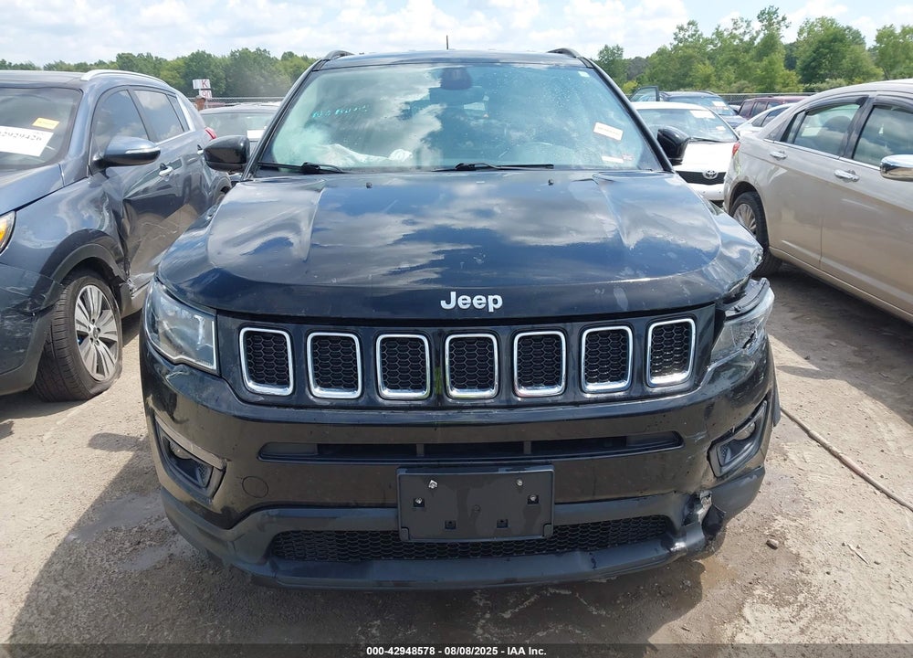 2018 JEEP COMPASS VIN: 3C4NJCBBXJT124588
