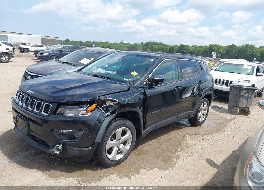 2018 JEEP COMPASS VIN: 3C4NJCBBXJT124588