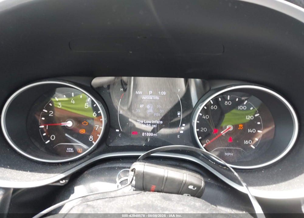 2018 JEEP COMPASS VIN: 3C4NJCBBXJT124588