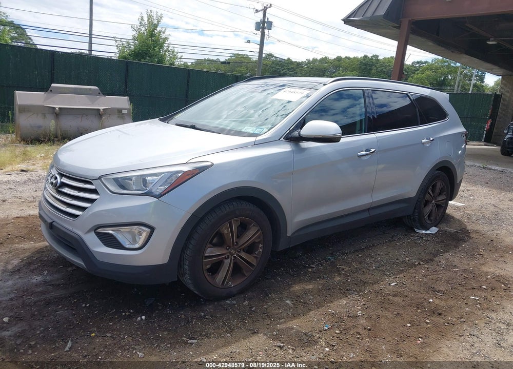 2014 HYUNDAI SANTA FE VIN: KM8SR4HF7EU036827
