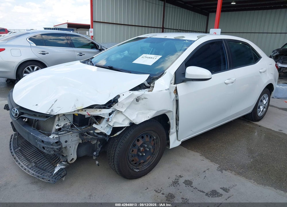 2014 TOYOTA COROLLA L VIN: 5YFBURHE0EP163651