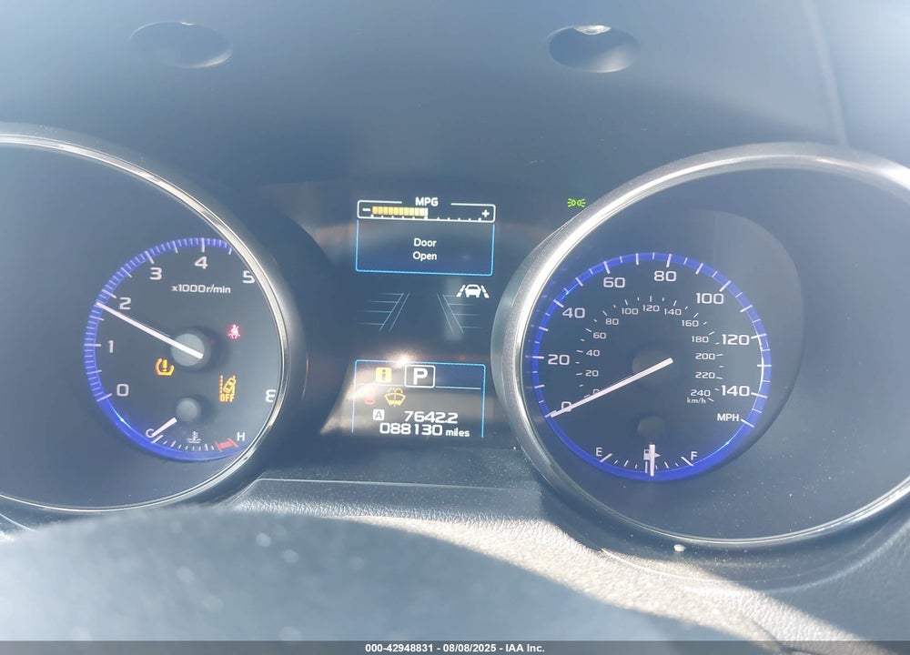 2019 SUBARU OUTBACK VIN: 4S4BSABC6K3270783