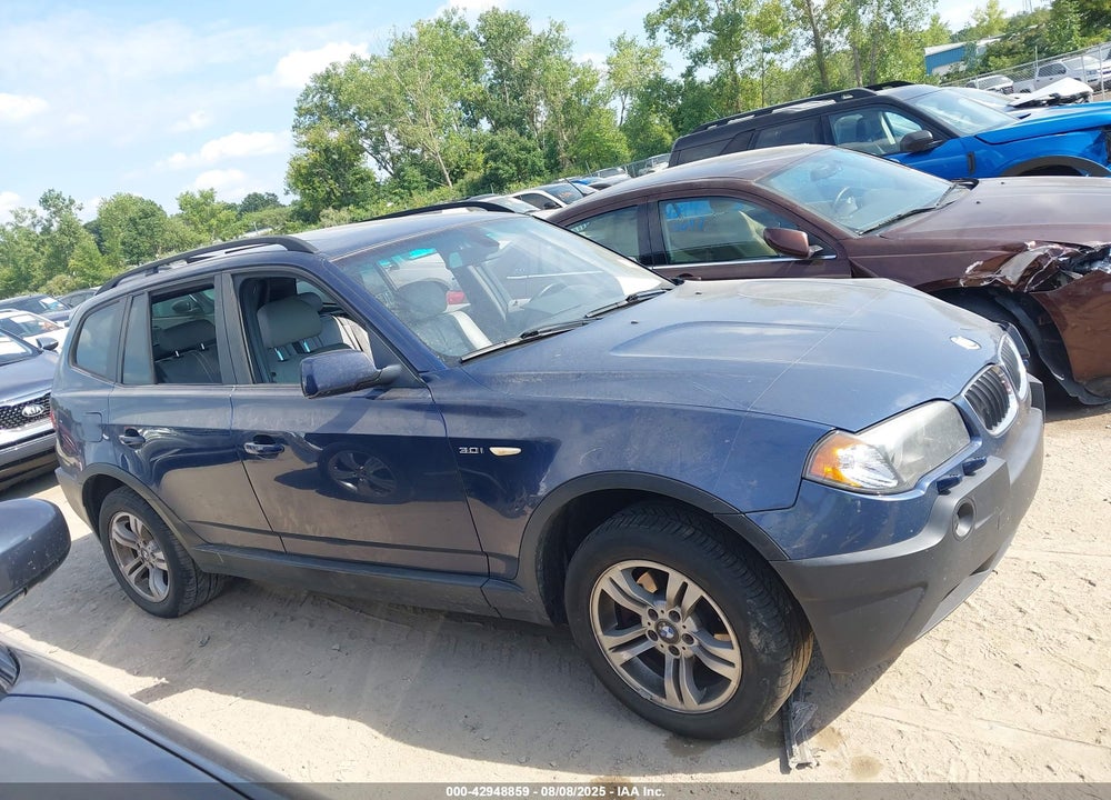 2005 BMW X3 3.0I VIN: WBXPA93435WD01712