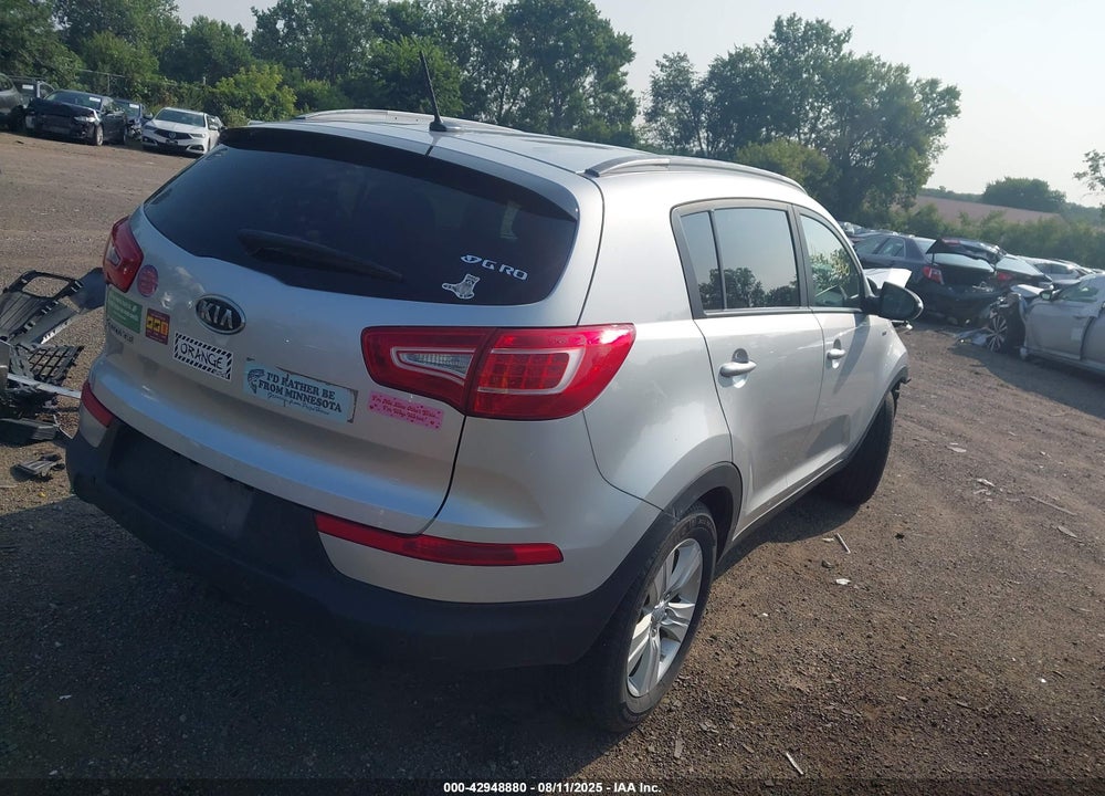 2011 KIA SPORTAGE VIN: KNDPBCA20B7018602