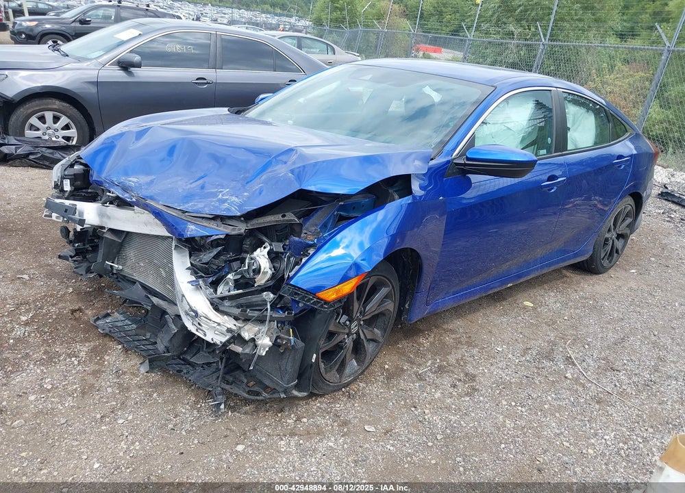 2021 HONDA CIVIC VIN: 2HGFC2F82MH506443
