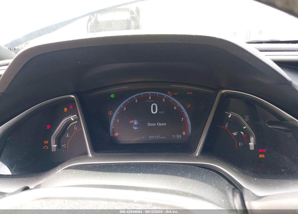 2021 HONDA CIVIC VIN: 2HGFC2F82MH506443