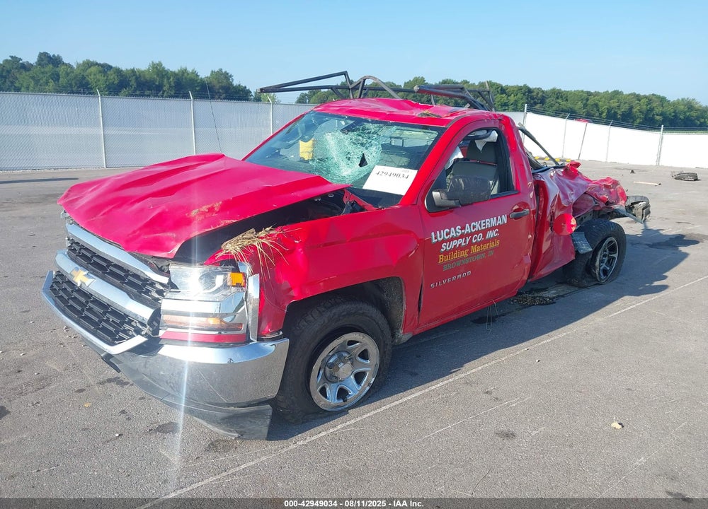 2016 CHEVROLET SILVERADO 1500 VIN: 1GCNCNEH0GZ394887
