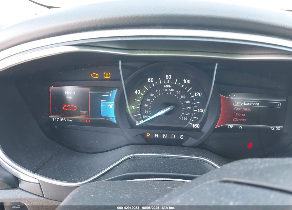 2016 FORD FUSION VIN: 1FA6P0HD4G5108587