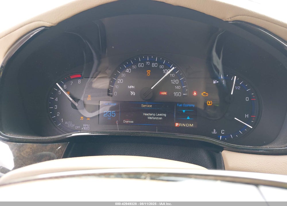 2016 CADILLAC CTS VIN: 1G6AX5SX8G0111030