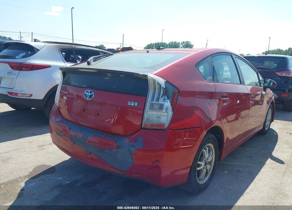 2010 TOYOTA PRIUS VIN: JTDKN3DU4A0065475