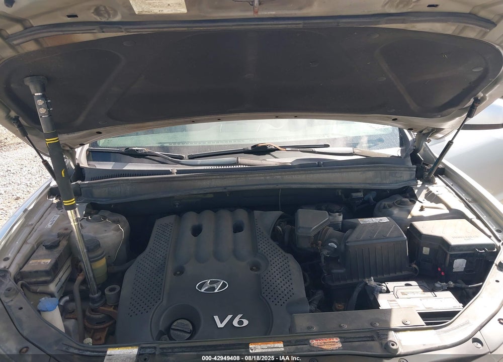 2007 HYUNDAI SANTA FE GLS VIN: 5NMSG13D57H076154