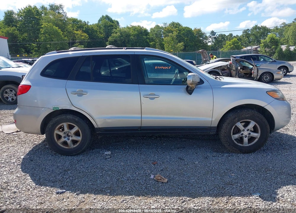 2007 HYUNDAI SANTA FE GLS VIN: 5NMSG13D57H076154