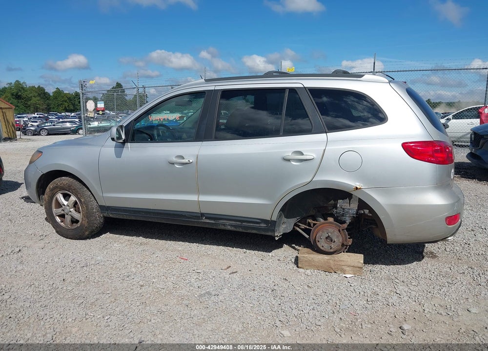 2007 HYUNDAI SANTA FE GLS VIN: 5NMSG13D57H076154