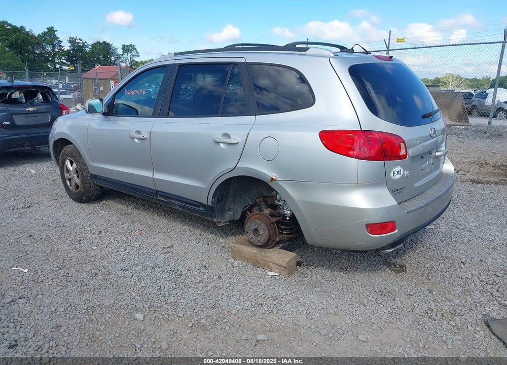 2007 HYUNDAI SANTA FE GLS VIN: 5NMSG13D57H076154