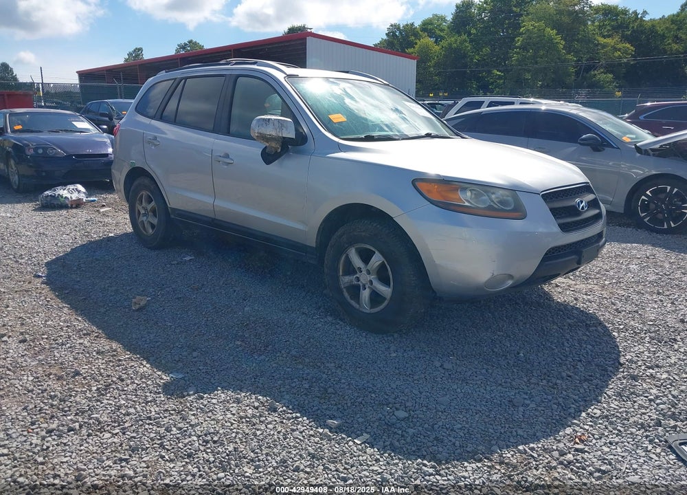 2007 HYUNDAI SANTA FE GLS VIN: 5NMSG13D57H076154