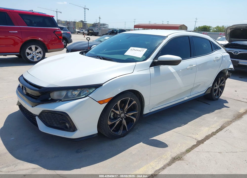 2017 HONDA CIVIC VIN: SHHFK7H48HU231261