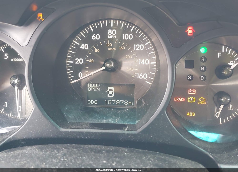 2006 LEXUS GS 430 VIN: JTHBN96S965007210