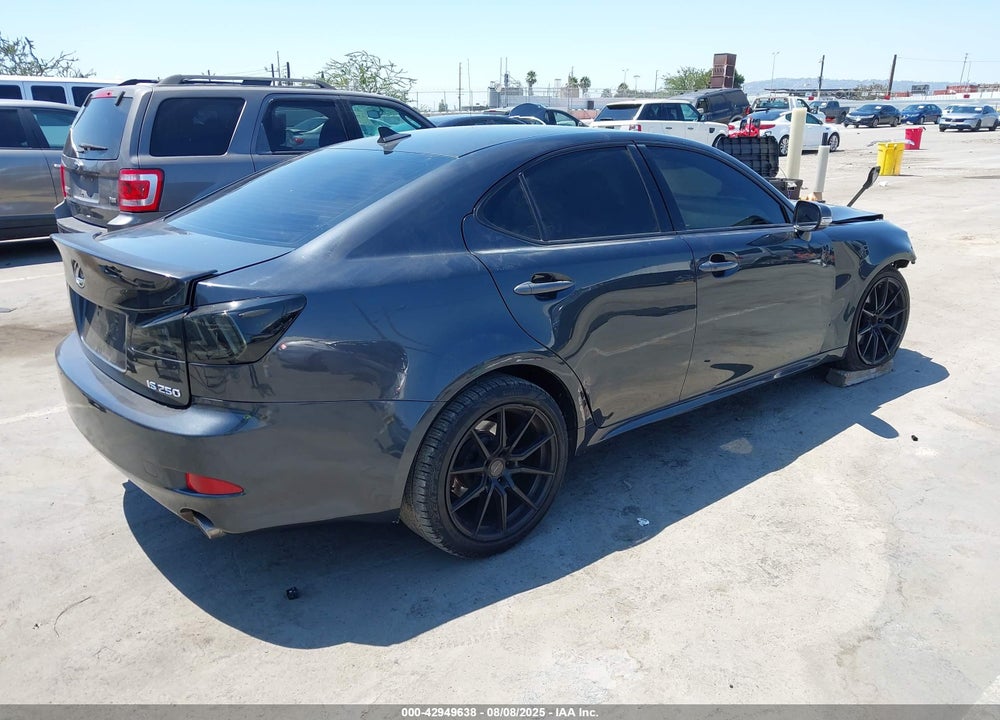 2011 LEXUS IS 250 VIN: JTHBF5C28B5132882