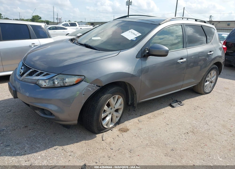 2013 NISSAN MURANO VIN: JN8AZ1MU8DW204954