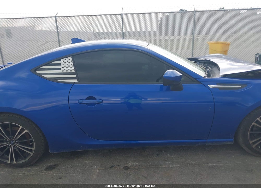 2016 SUBARU BRZ VIN: JF1ZCAC19G8600963