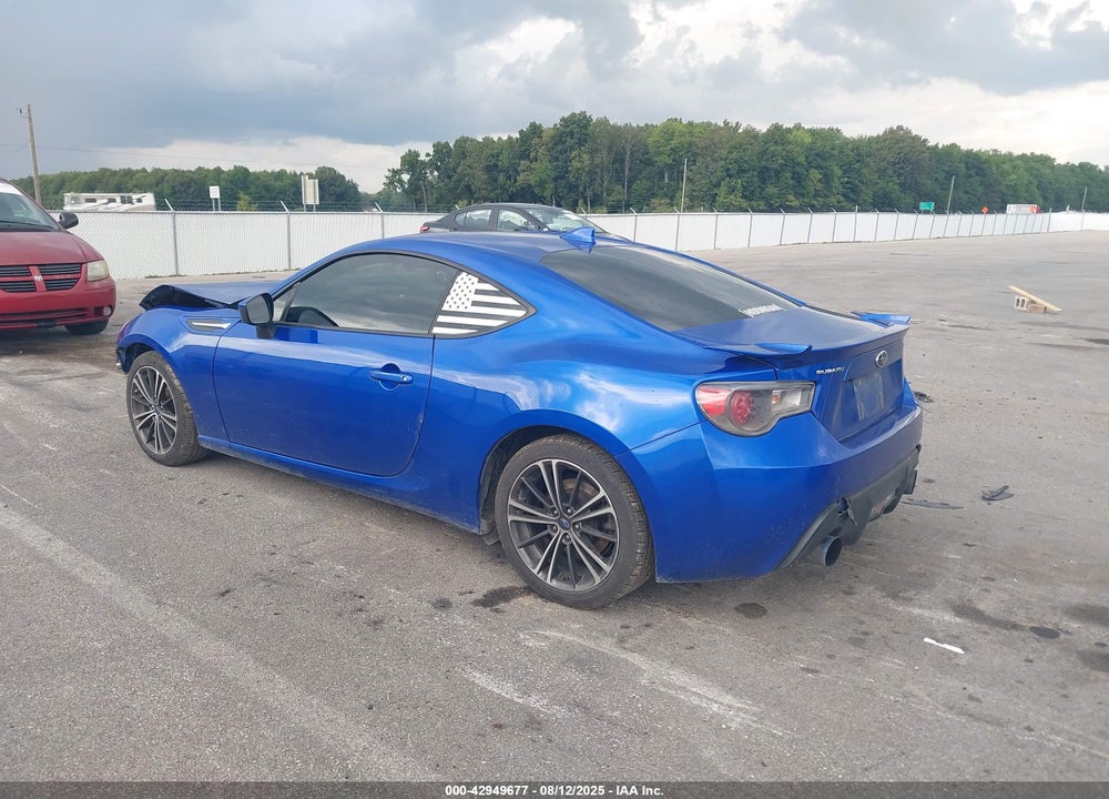 2016 SUBARU BRZ VIN: JF1ZCAC19G8600963