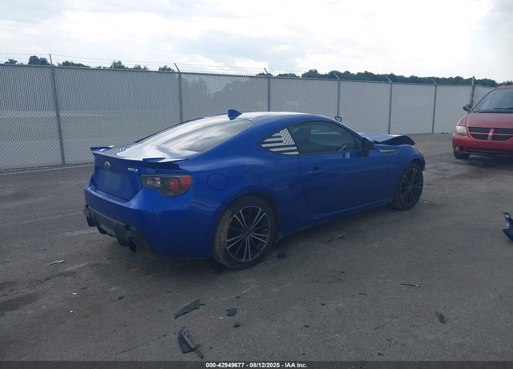 2016 SUBARU BRZ VIN: JF1ZCAC19G8600963