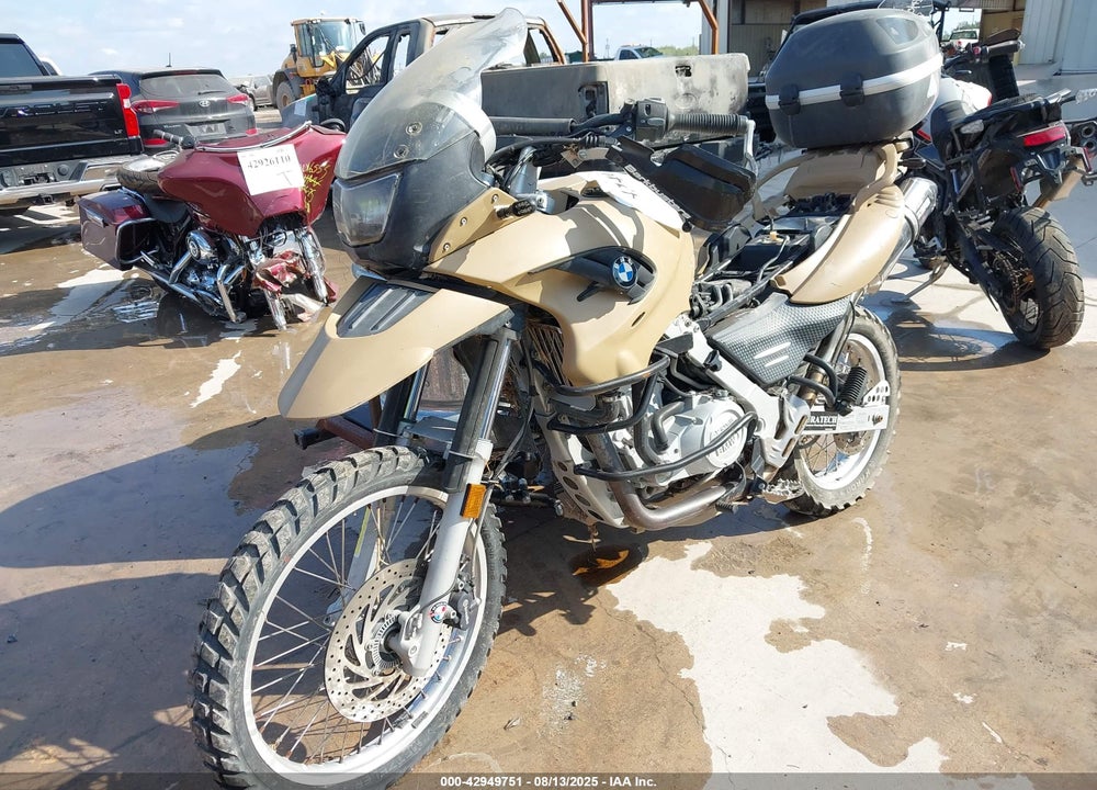 2005 BMW F650 DAKAR VIN: WB10186A15ZL45565