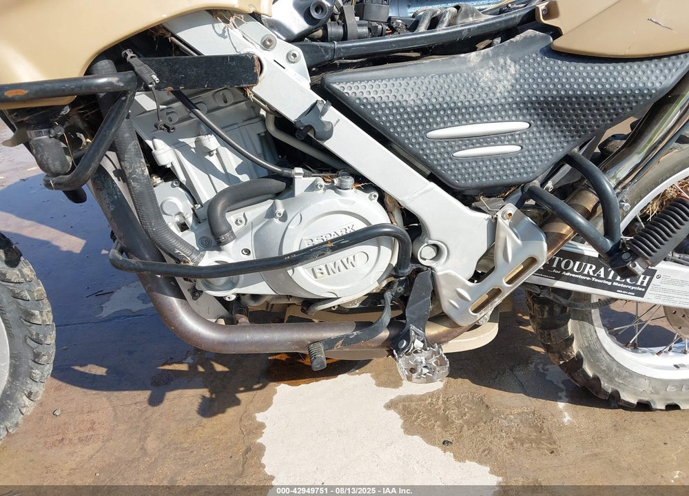 2005 BMW F650 DAKAR VIN: WB10186A15ZL45565