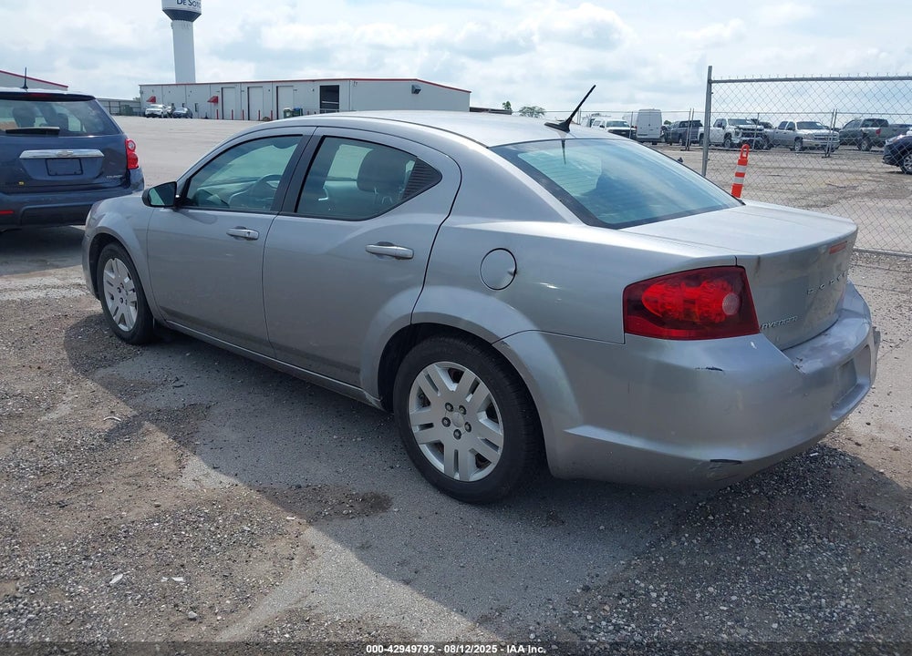 2014 DODGE AVENGER VIN: 1C3CDZAB3EN214694