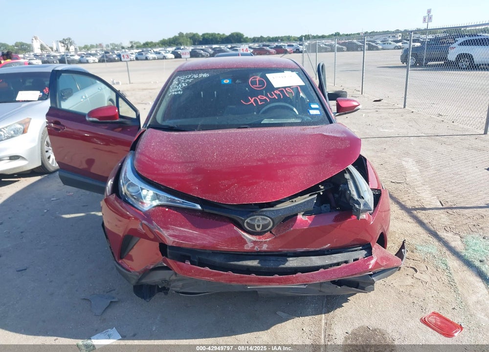 2019 TOYOTA C-HR VIN: JTNKHMBX4K1057488