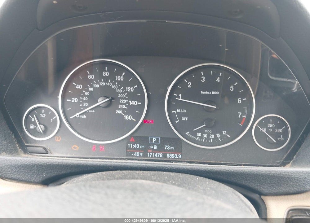 2014 BMW 3 SERIES VIN: WBA3B3G55ENR82173