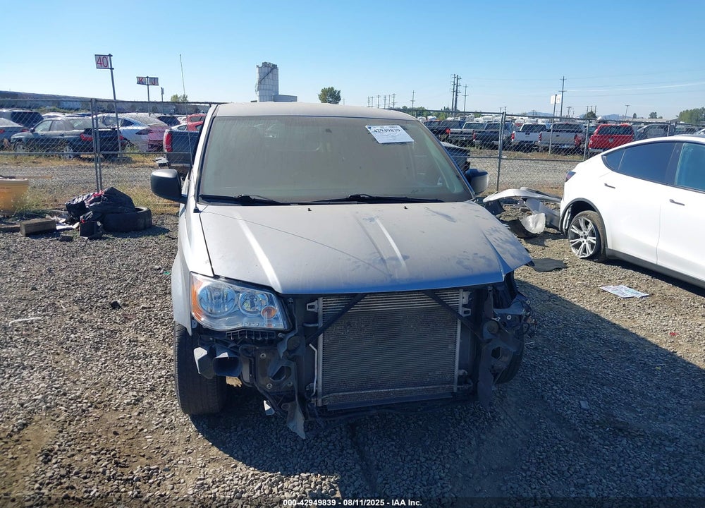 2017 DODGE GRAND CARAVAN SE VIN: 2C4RDGBG2HR855668