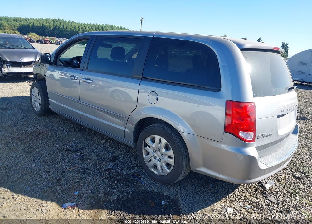 2017 DODGE GRAND CARAVAN SE VIN: 2C4RDGBG2HR855668