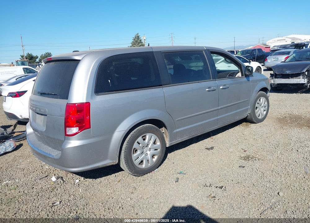 2017 DODGE GRAND CARAVAN SE VIN: 2C4RDGBG2HR855668
