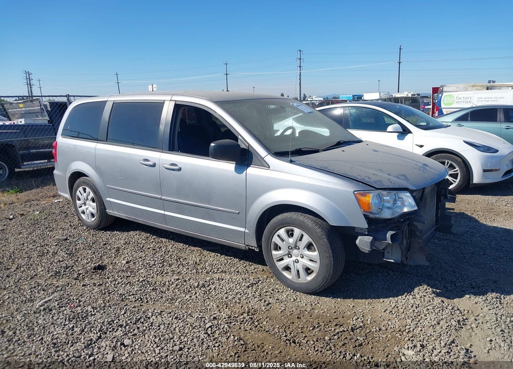 2017 DODGE GRAND CARAVAN SE VIN: 2C4RDGBG2HR855668
