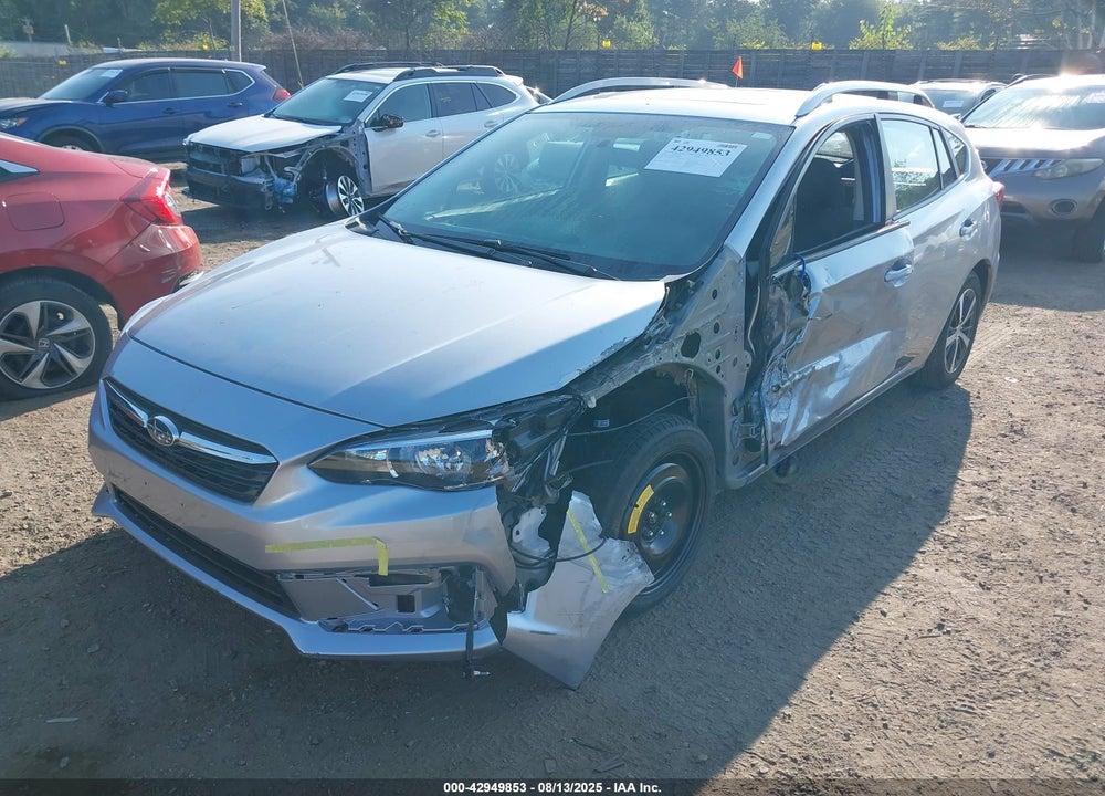 2022 SUBARU IMPREZA VIN: 4S3GTAD69N3728898