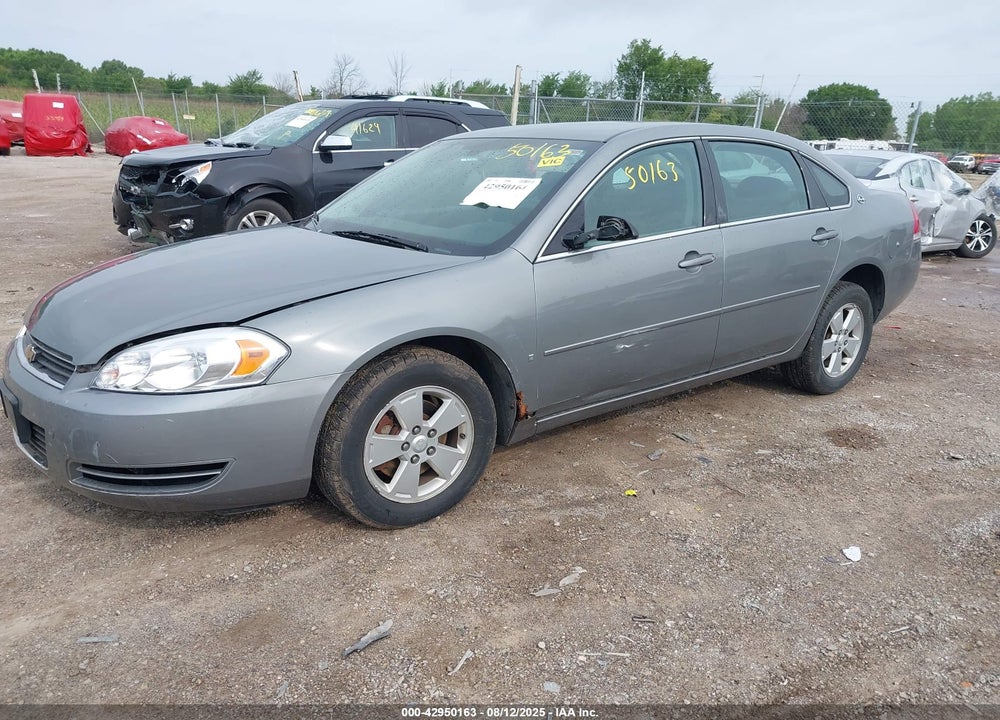 2008 CHEVROLET IMPALA LT VIN: 2G1WT58K889116626