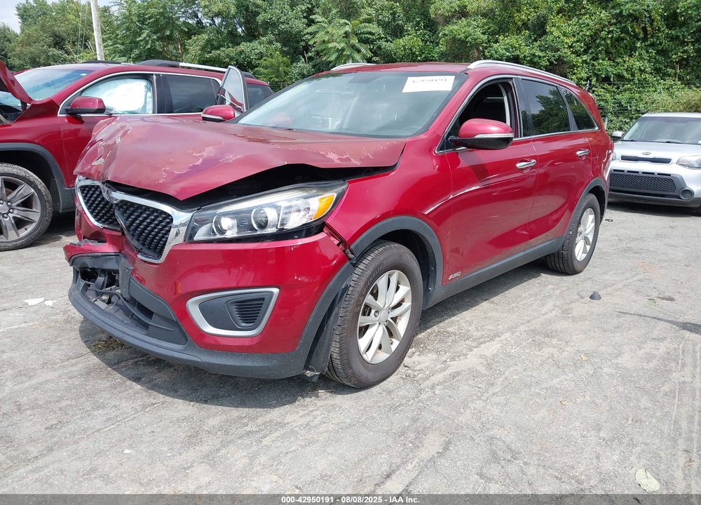 2016 KIA SORENTO VIN: 5XYPGDA36GG156493