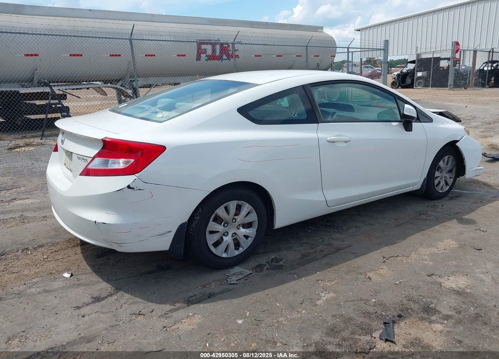 2012 HONDA CIVIC LX VIN: 2HGFG3B54CH513141