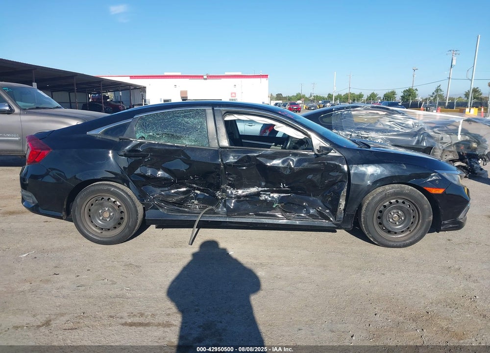 2019 HONDA CIVIC LX VIN: 2HGFC2F68KH586147