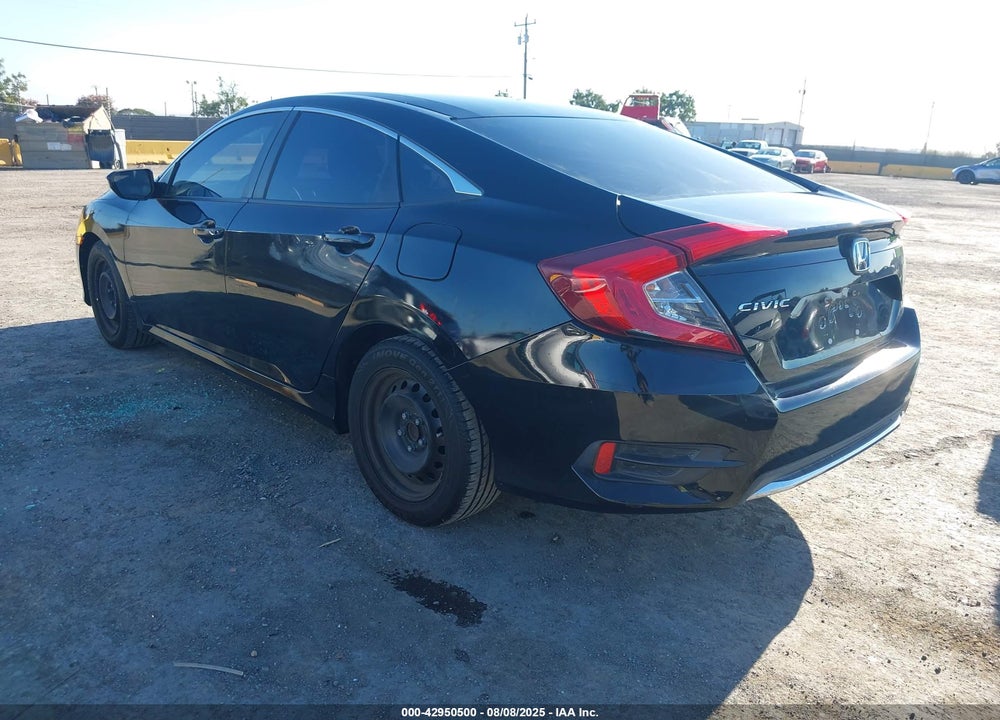 2019 HONDA CIVIC LX VIN: 2HGFC2F68KH586147