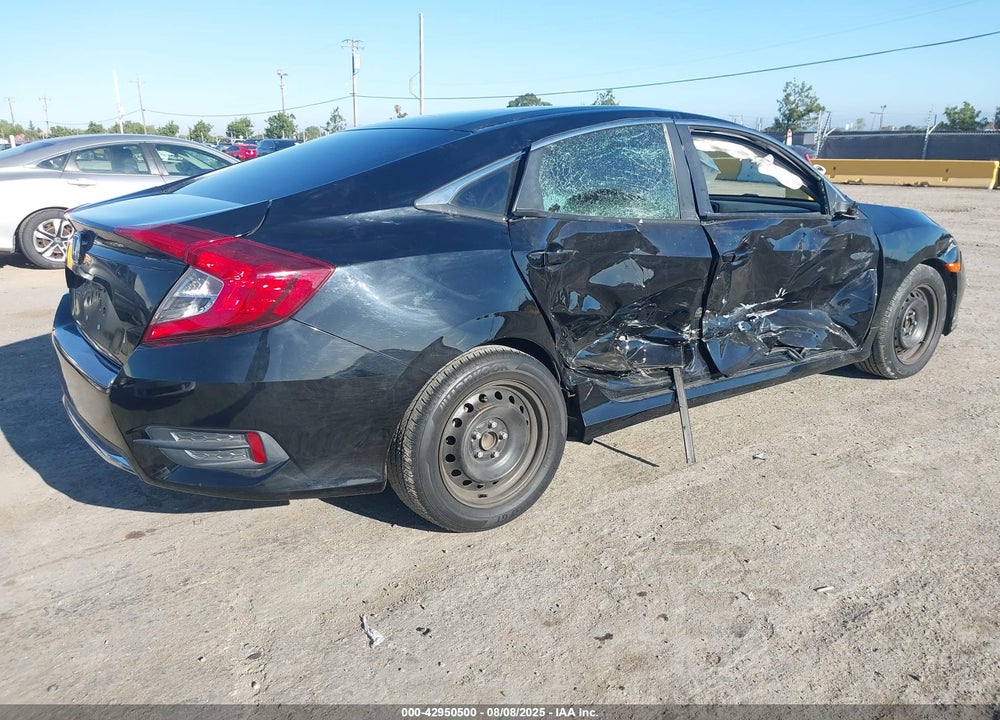 2019 HONDA CIVIC LX VIN: 2HGFC2F68KH586147