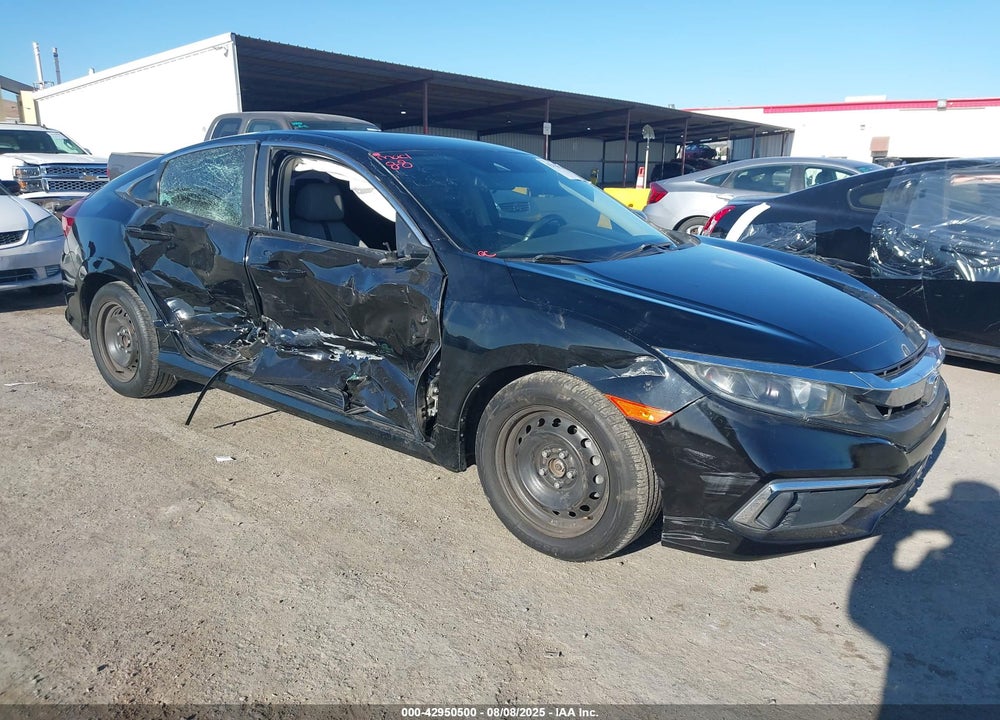 2019 HONDA CIVIC LX VIN: 2HGFC2F68KH586147