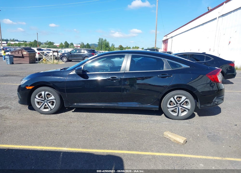 2017 HONDA CIVIC LX VIN: 19XFC2F51HE208682