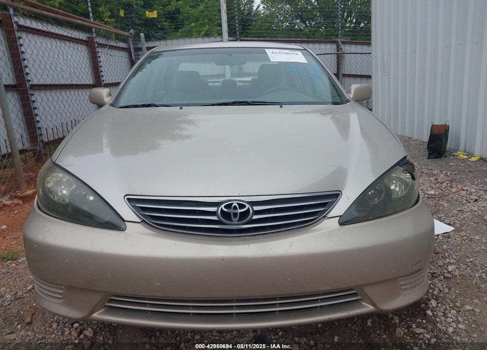 2005 TOYOTA CAMRY LE VIN: 4T1BE32K25U081248