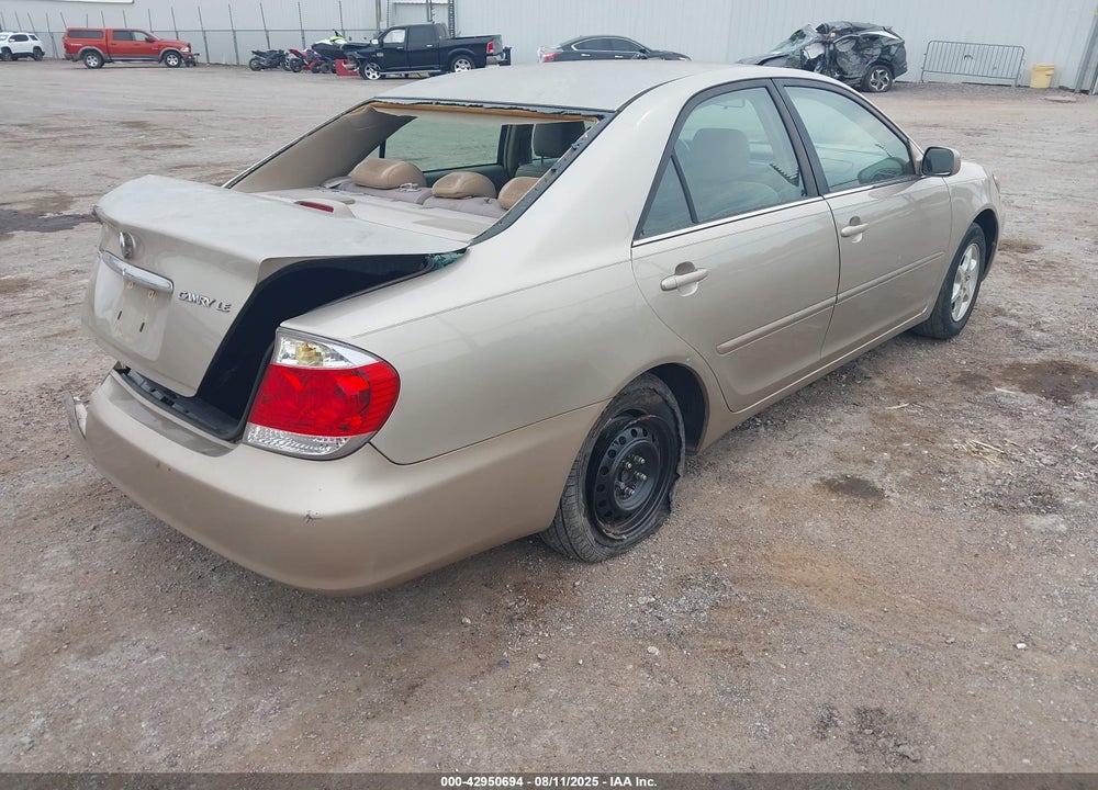 2005 TOYOTA CAMRY LE VIN: 4T1BE32K25U081248