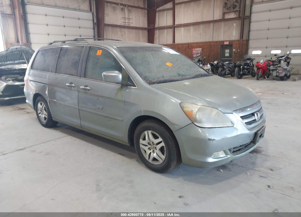 2005 HONDA ODYSSEY EX-L VIN: 5FNRL38745B076489