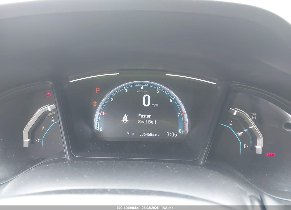 2020 HONDA CIVIC LX VIN: 2HGFC2F66LH547591