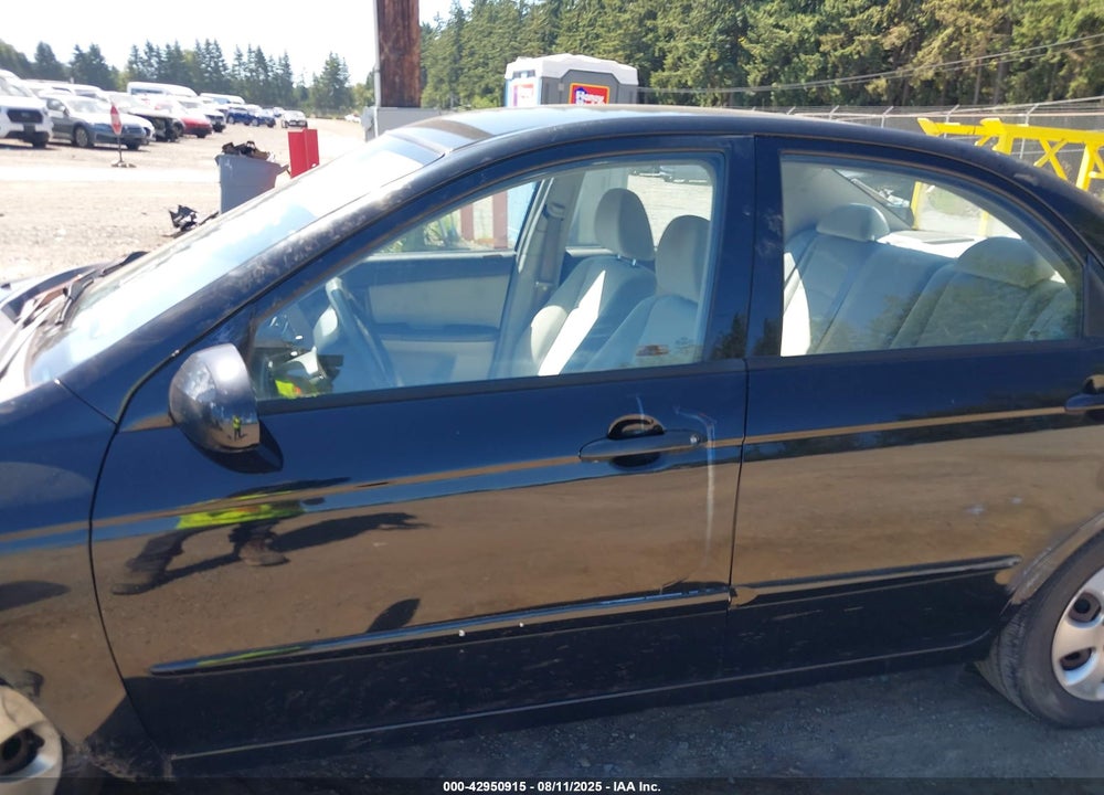 2005 KIA SPECTRA EX/LX/SX VIN: KNAFE121555093998
