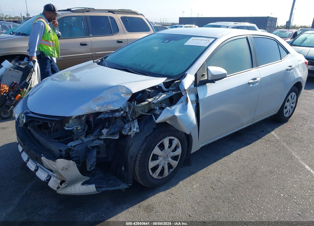 2017 TOYOTA COROLLA LE VIN: 5YFBURHE8HP599605
